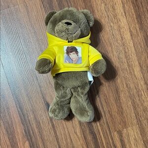 Vtg 2012 One Direction 1D Liam Payne Bear Wearing Yellow Hoodie Sweatshirt—R.I.P